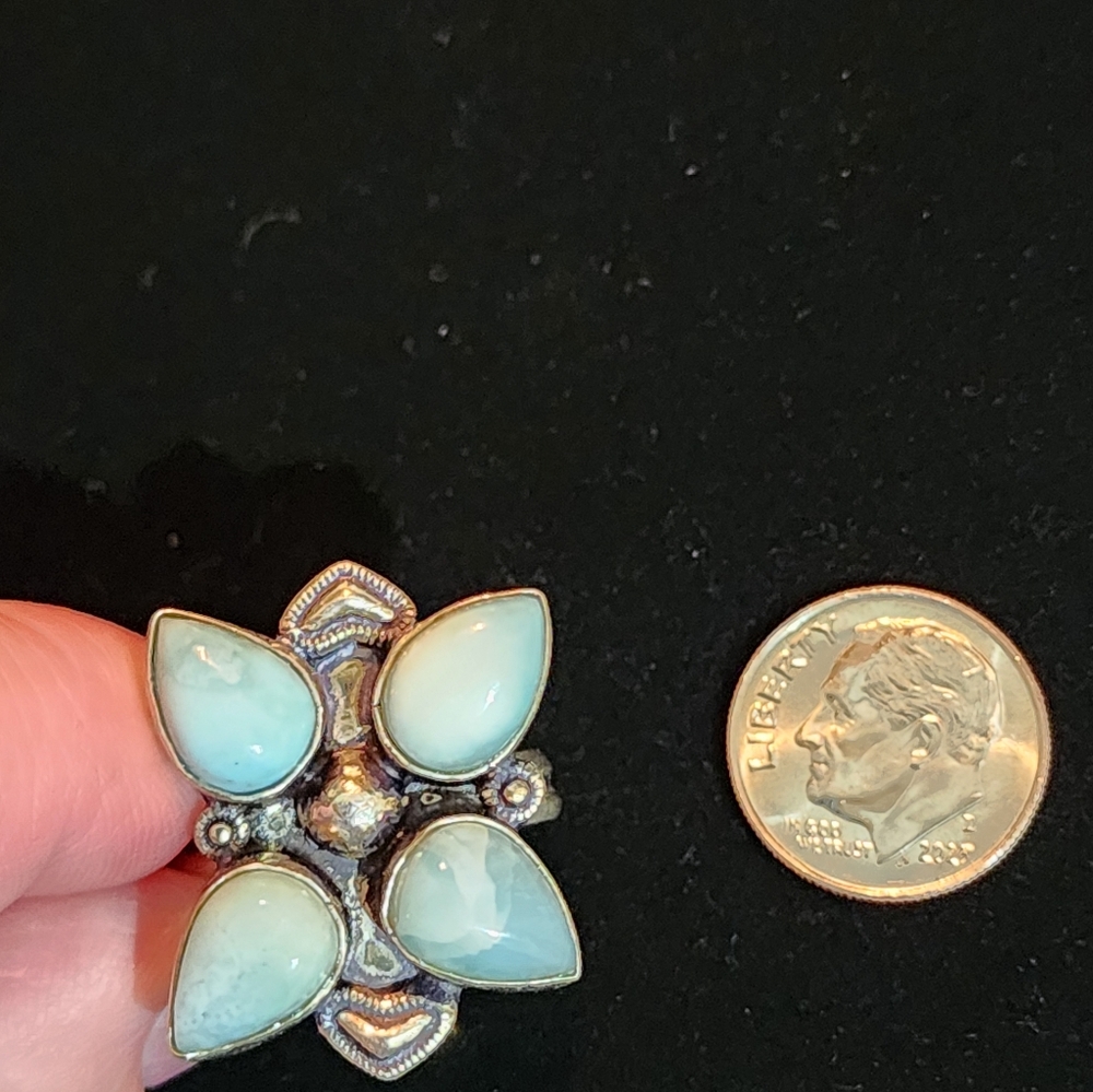 Larimar Ring - Picture 3 of 5